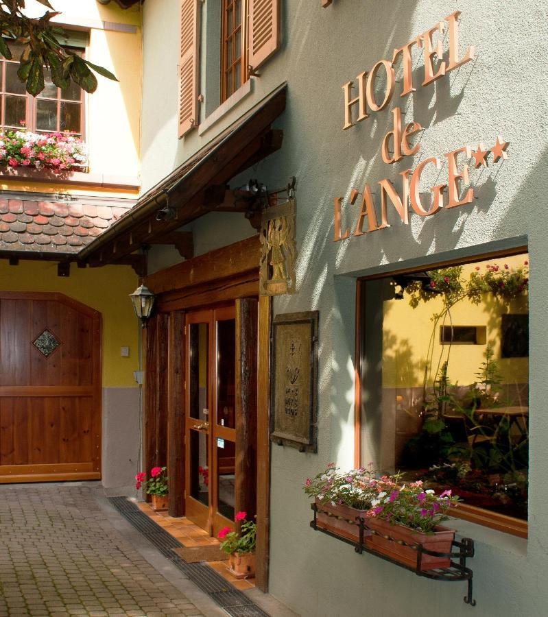 Hotel De L'Ange Niedermorschwihr Exterior photo